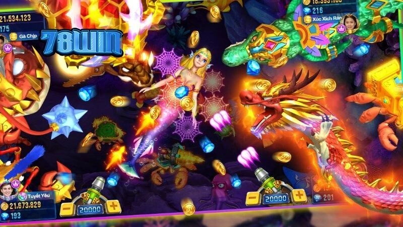 Bắn Cá Rồng Vàng 78WIN